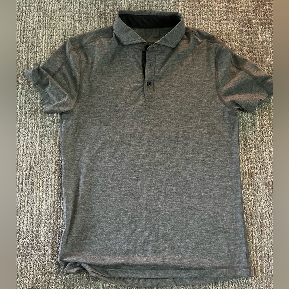 Lululemon polo grey/ great condition